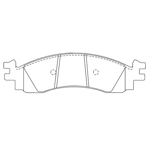 Juego de Pastillas de freno Delanteras Ford Explorer 2013 - 2019