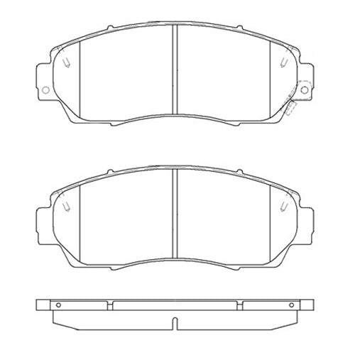 Pastillas de freno Delantera Haval H6 2015 - 2021