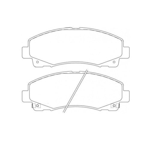 Juego de Pastillas de freno Delanteras Honda Ridgeline 2012 - 2014