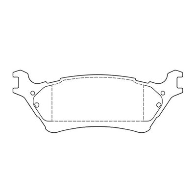Juego de Pastillas de freno Traseras Ford F150 2015 - 2018