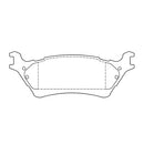 Juego de Pastillas de freno Traseras Ford F150 2012 - 2014