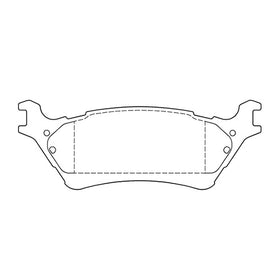 Juego de Pastillas de freno Traseras Ford F150 2012 - 2014