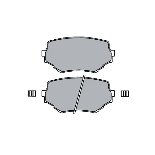 Juego de Pastillas de freno Delanteras Suzuki Sidekick 5 puertas 1996 - 2003