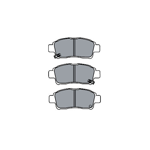 Juego de Pastillas de freno Delanteras Toyota Yaris 2000 - 2006