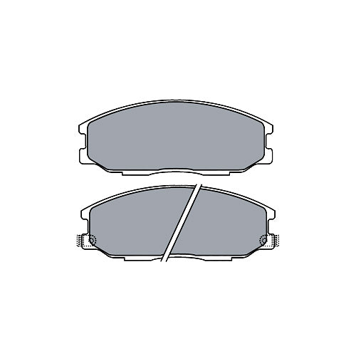 Juego de Pastillas de freno Delanteras Hyundai Santa fe 2001 - 2006