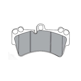 Juego de Pastillas de freno Delanteras Porsche Cayenne 2004 - 2007