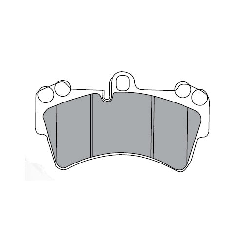 Juego de Pastillas de freno Delanteras Volkswagen Touareg 2004 - 2010