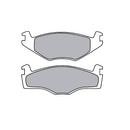 Juego de Pastillas de freno Delanteras Volkswagen Golf 1.6 1984 - 1992