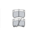 Juego de Pastillas de freno Delanteras Mazda 323 1.6 1990 - 1998-2