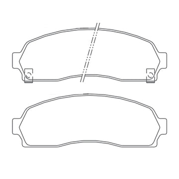 Juego de Pastillas de freno Delanteras Ford Explorer Sport Trac 2001 - 2005