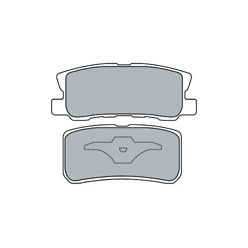 Juego de Pastillas de freno Traseras Mitsubishi Montero 3 Puertas 2007 - 2020