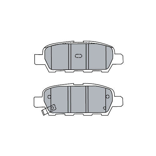 Juego de Pastillas de freno Traseras Infiniti G25 2012 - 2013
