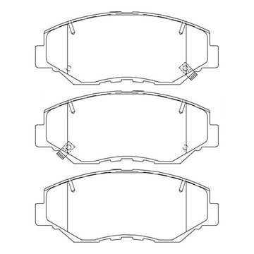 Juego de Pastillas de freno Delanteras Honda Crv 2002 - 2006