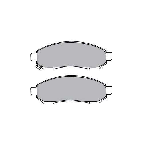 Juego de Pastillas de freno Delanteras Nissan Navara 2008 - 2015