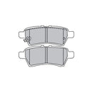 Juego de Pastillas de freno Traseras Nissan Pathfinder 2006 - 2013-2