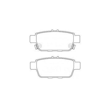 Juego de Pastillas de freno Traseras Honda Ridgeline 2006 - 2014