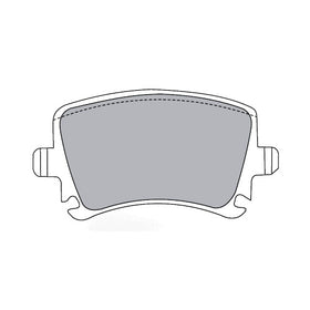 Juego de Pastillas de freno Traseras Audi TT 2007 - 2015