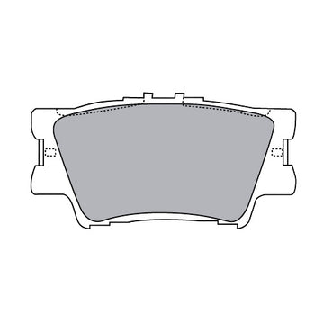 Juego de Pastillas de freno Traseras Toyota Rav4 2007 - 2018
