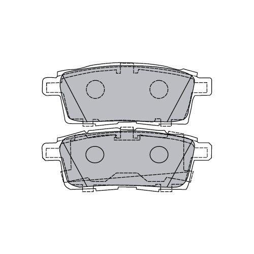 Juego de Pastillas de freno Traseras Mazda CX9 2007 - 2016