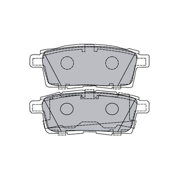 Juego de Pastillas de freno Traseras Mazda CX9 2007 - 2016