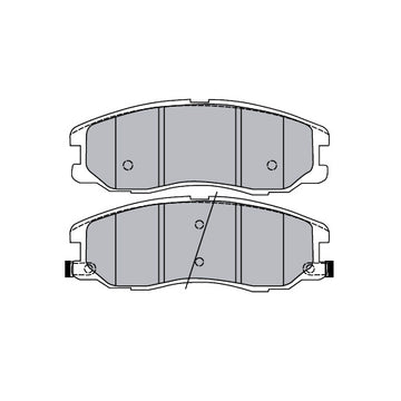 Juego de Pastillas de freno Delanteras Chevrolet Captiva 2007 - 2017