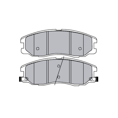 Juego de Pastillas de freno Delanteras Chevrolet Captiva 2007 - 2017