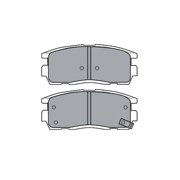 Juego de Pastillas de freno Traseras Opel Antara 2013 - 2018