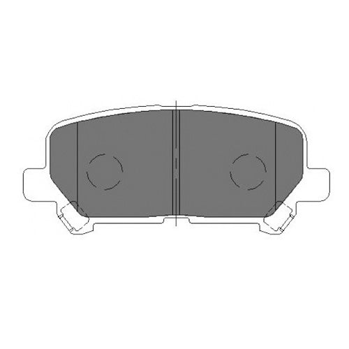 Juego de Pastillas de freno Traseras Honda Pilot 2009 - 2015
