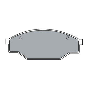 Juego de Pastillas de freno Delanteras Toyota Hilux 2.0 4x2 1983 - 1989 - 0