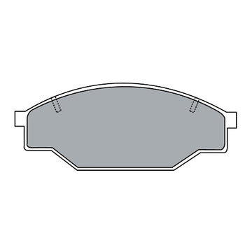 Juego de Pastillas de freno Delanteras Autorrad Century 4x4 2007 - 2011 - 0