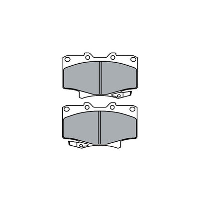 Juego de Pastillas de freno Delanteras Toyota Land Cruiser 4.0 1985 - 1998