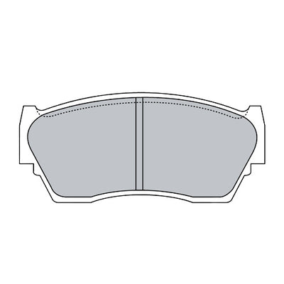 Juego de Pastillas de freno Delanteras Nissan V16 1991 - 2010