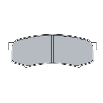 Juego de Pastillas de freno Traseras Toyota 4Runner Trasera 2003 - 2019 - 0