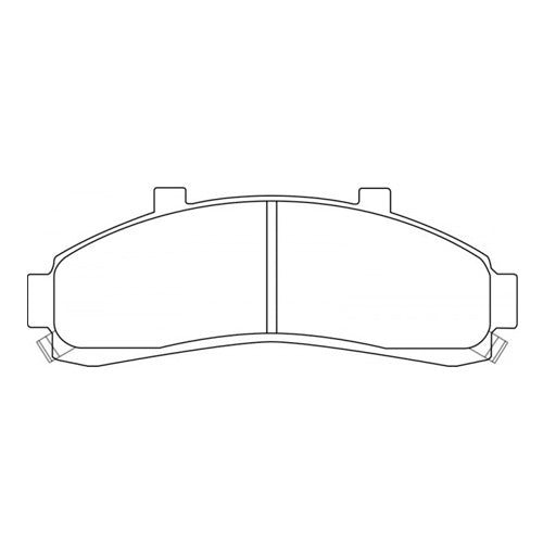 Juego de Pastillas de freno Delanteras Mazda B2600 1993 - 1999