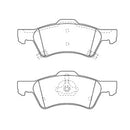Juego de Pastillas de freno Delanteras Dodge Grand Caravan 2001 - 2007-1