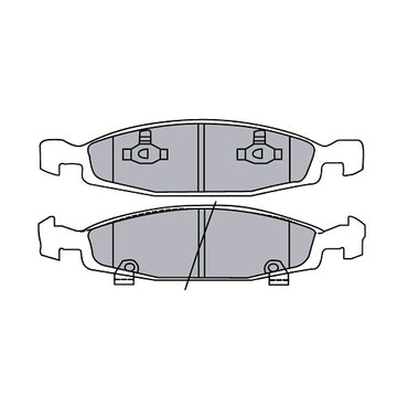Juego de Pastillas de freno Delanteras Jeep Grand Cherokee 1999 - 2002