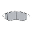 Juego de Pastillas de freno Delanteras Chevrolet Aveo 2004 - 2017-1