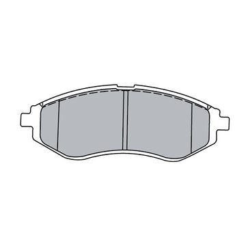 Juego de Pastillas de freno Delanteras Chevrolet Aveo 2004 - 2017