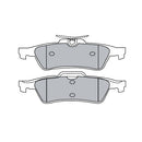 Juego de Pastillas de freno Traseras Mazda 5 2005 - 2019-1