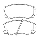 Juego de Pastillas de freno Delanteras Kia Soul 2009 - 2013-1