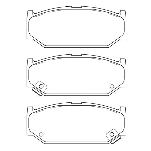 Juego de Pastillas de freno Delanteras Suzuki Swift 2005 - 2011