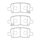 Juego de Pastillas de freno Traseras Honda Pilot 2003 - 2008