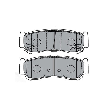 Juego de Pastillas de freno Traseras Ssangyong Rexton 2002 - 2017