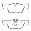 Pastillas de freno Traseras BMW X1 E84 2010 2011 2012 2013 2014 2015 2016