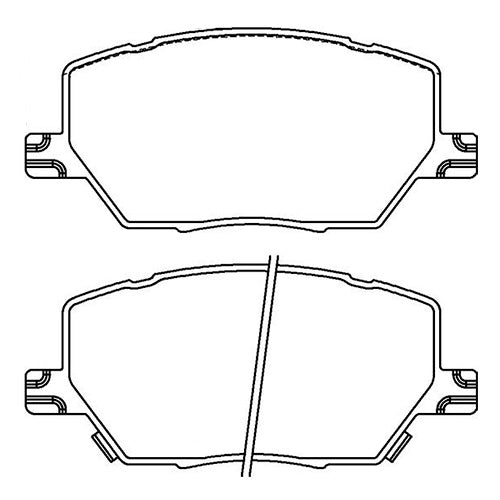 Pastillas de freno Delantera Jeep Renegade 2016 - 2023