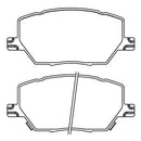 Juego de Pastillas de freno Delanteras Jeep Compass 2016 - 2023-3