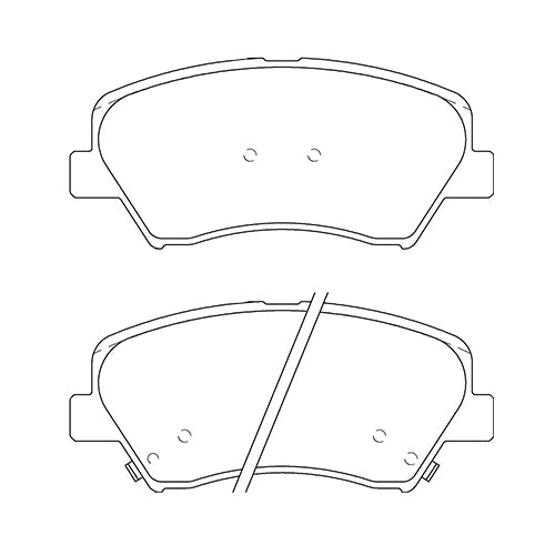 Juego de Pastillas de freno Delanteras Hyundai Elantra 2011 - 2019