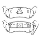 Juego de Pastillas de freno Traseras Jeep Wrangler 2003 - 2006