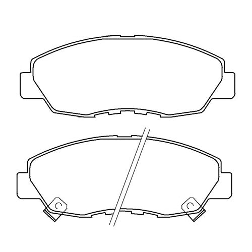 Juego de Pastillas de freno Delanteras Honda Civic 2012 - 2015