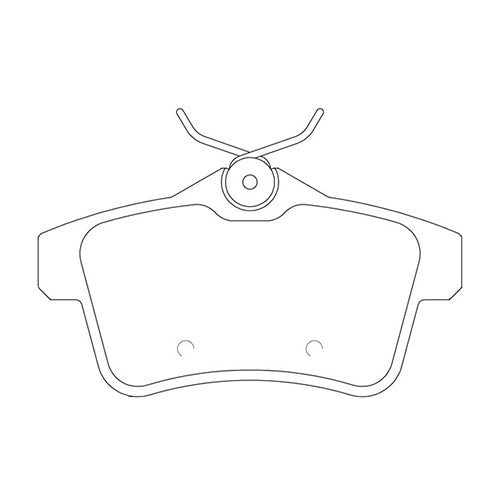 Juego de Pastillas de freno Traseras Citroen C4 1.2 2016 - 2019
